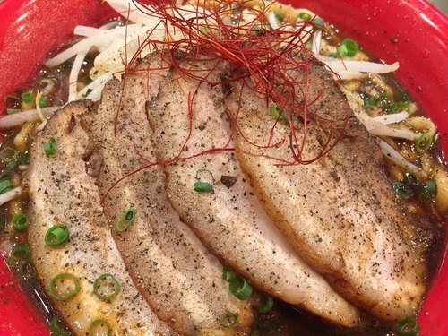 「BLACKらーめん」@麺創研 紅 BLACKの写真