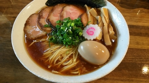 「特製中華そば」@BASSOの写真