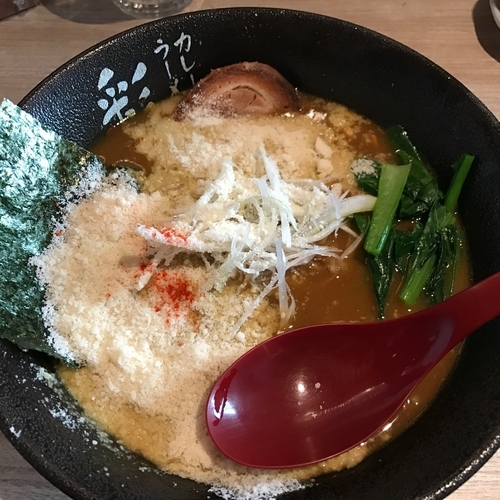 「チーズカレーラーメン」@カレーラーメン 彩 SAIの写真