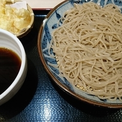 小海老天つけそば　５５０円