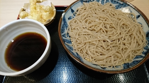 「小海老天つけそば　５５０円」@四谷 政吉の写真