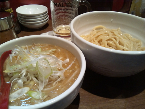 「味噌つけめん 890円」@らーめん 蓮の写真