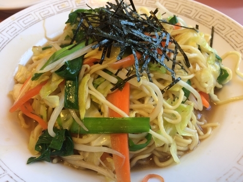 「新三陽特製 東京焼きラーメン ¥750」@中華居酒屋 新三陽 白山店の写真