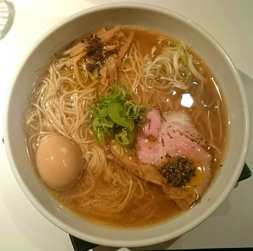 「そば(醤油) 味玉」@SOBAHOUSE金色不如帰の写真