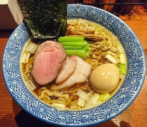 「特製手揉み中華そば　醤油」@麺処 ほん田の写真