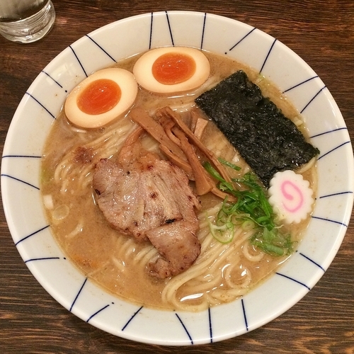 「味玉中華そば（中盛り）　￥７９０」@麺恋処 き楽の写真