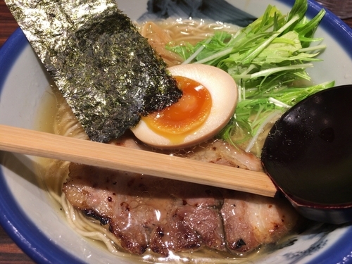 「塩らーめん(まろ味)」@AFURI 横浜ジョイナス店の写真