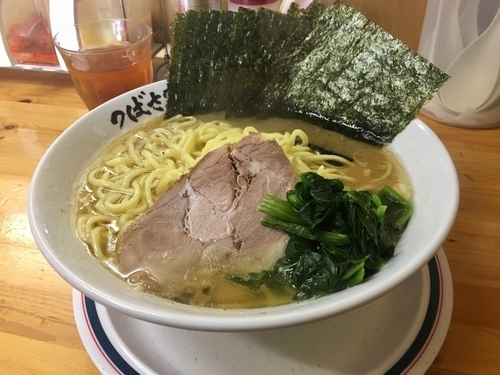 「海苔ラーメン 中1.5玉 ¥780(カタメ、オオメ)」@横浜家系ラーメン 武蔵境つばさ家の写真
