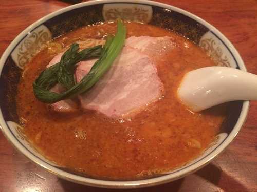 「太肉担々麺」@支那麺 はしご 銀座本店の写真