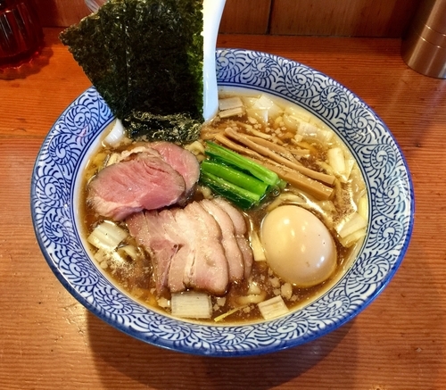 「特製中華蕎麦(手揉み麺)」@麺処 ほん田の写真