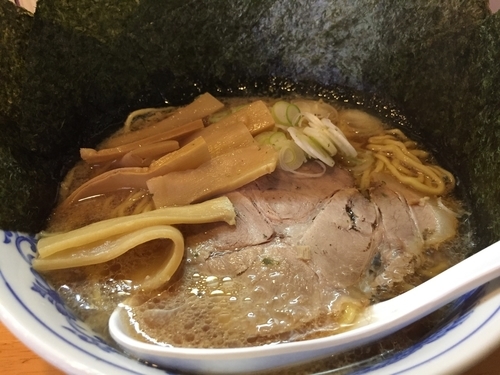 「ラーメン 650円 大盛り無料 のり 100円」@麺屋Hiroの写真