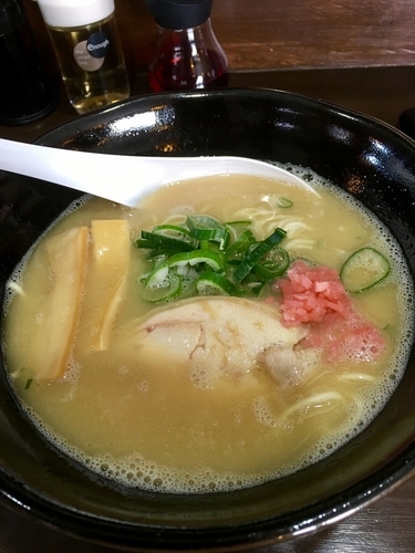 「極鶏そば」@麺道 夢幻の写真