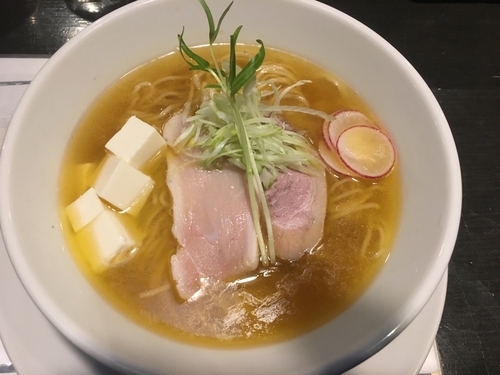 「あっさり飯野（海老醤油）800円」@chopsticks de 麺の写真