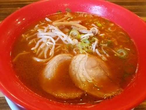 「キララレッド」@らーめん工房 海の写真