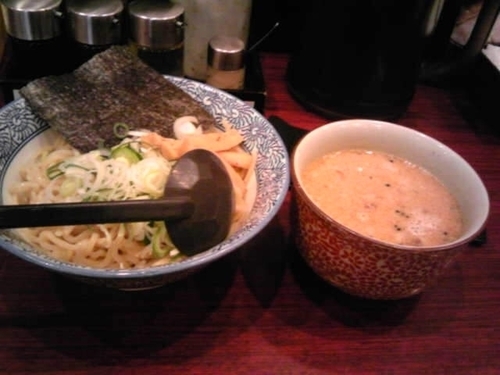 「ごま味噌つけ麺」@北海道らーめん奥原流 久楽 EQUiA北千住店の写真