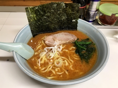 「辛味噌（中）・カタメ」@ラーメン屋 けんの写真