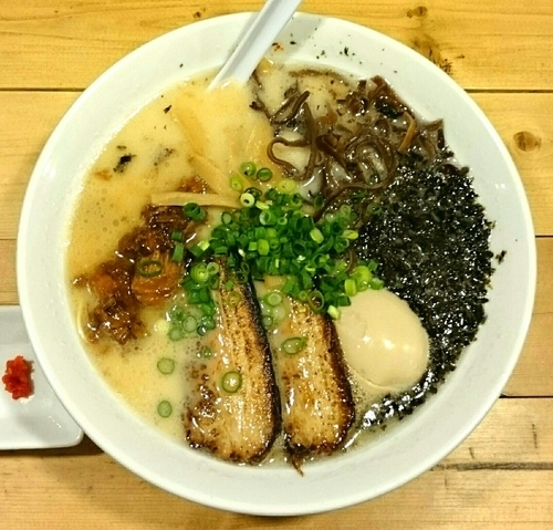 「特製魚介豚骨麺」@麺屋 西川の写真