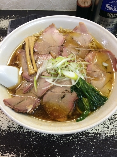 「手打ちチャーシュー麺大盛り」@手打 焔の写真