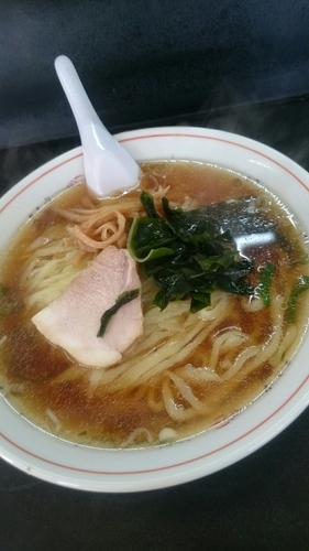 「ラーメン  ６５０円」@蘭苑の写真