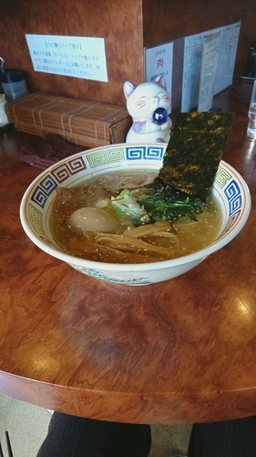「阿波尾鶏塩ラーメン￥880+味付け半熟玉子￥100」@つけ麺 目黒屋の写真