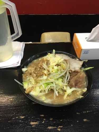 「ラーメン並¥700」@自家製太麺 ドカ盛 マッチョ 難波千日前店の写真