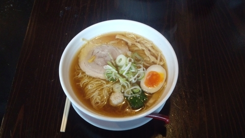 「和だし醤油らーめん（大）味玉子」@らーめん 二代目吉田商店の写真