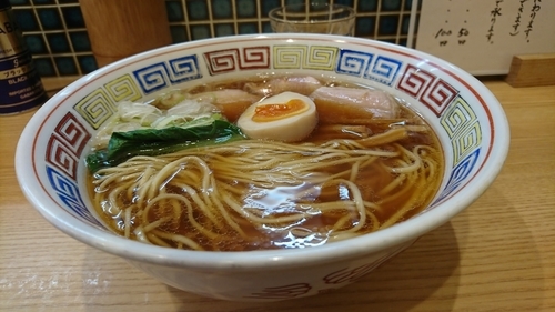 「中華そば」@ほっこり中華そば もつけの写真