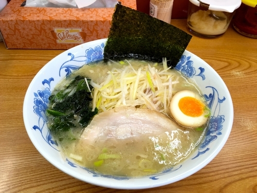 「塩ネギラーメン（並）」@壱丸家の写真
