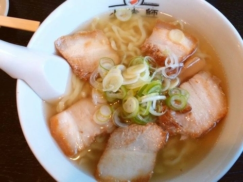 「喜多方ラーメン（味変更・塩）」@喜多方ラーメン 坂内 亀戸店の写真