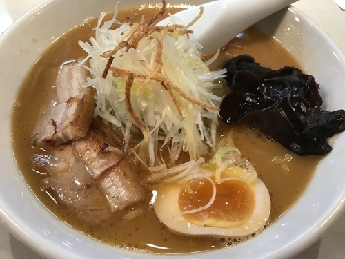 「濃厚味噌らーめん」@麺屋雪風 立川店の写真