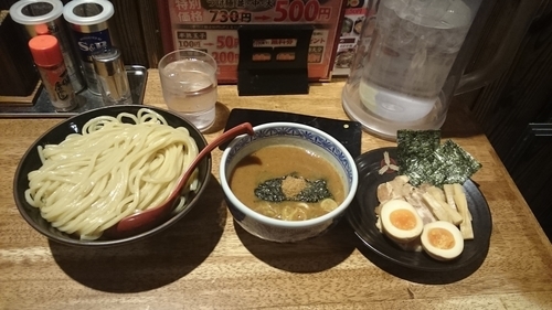 「つけ麺・大・三田盛り(400ｇ)￥７００」@つけ麺専門店 三田製麺所 川崎店の写真