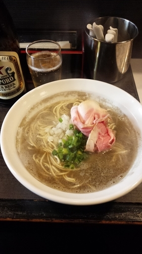 「Niboshi soba hybrid」@灰汁中華 丿貫 福富町本店の写真