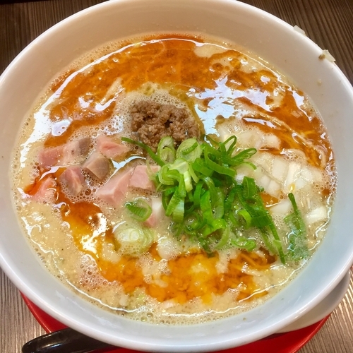 「【呉田✖️鳴龍コラボ限定】担々麺 ￥900」@柳麺 呉田-goden-の写真