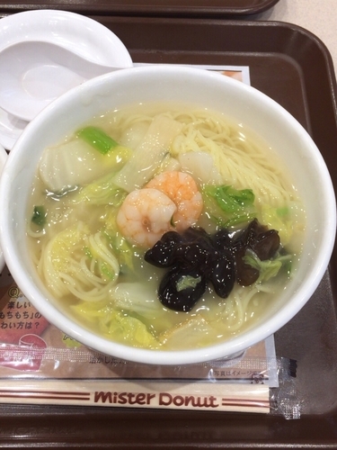 「海老あんかけ野菜麺」@ミスタードーナツ サンリブ下松ショップの写真