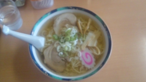 「ラーメン、餃子５個」@佐野らーめん 麺龍の写真