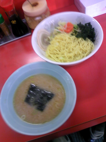 「つけ麵６５０円」@うまいラーメン 小滝橋店の写真