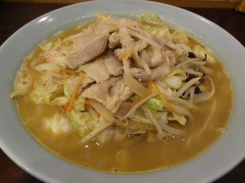 「カレー肉ちゃんぽん」@ちゃんぽん浪漫食堂 新子安店の写真