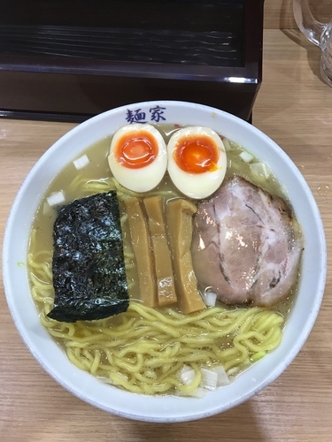 「味玉ラーメン、大盛」@麺家 いし川の写真