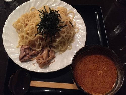 「辛味噌つけ麺 大(980円)」@もちもちの木 新宿店の写真