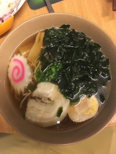 「醤油ラーメン」@若葉 マレーシア  ペナン レッドガーデン店の写真