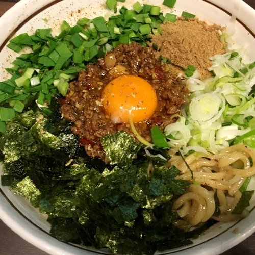 「わいず流 台湾まぜそば」@神田ラーメン わいず 神田本店の写真