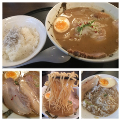 極にぼ 770円＋平日昼限定しらすご飯 100円