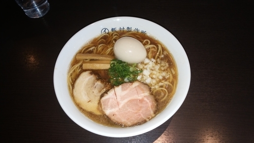 「味玉中華そば大盛」@中華そば 飯村製作所の写真