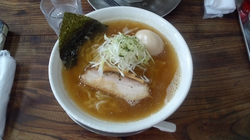 「味玉和にぼしラーメン大盛」@麺家 ゐをりの写真