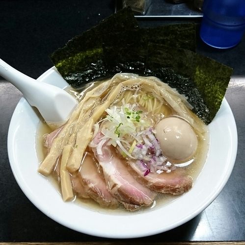 「特製塩そば」@麺処 晴の写真