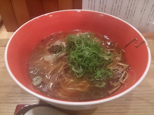 「醤油Soba+九条葱」@Japanese Soba Noodles 蔦の写真