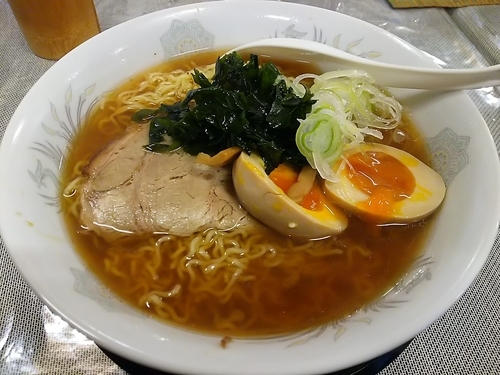 「ラーメン　（大盛り）」@山遊食堂 岳の写真