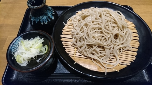 「もりそば（冷）　４１０円」@つけ蕎麦 ぢゅるりの写真