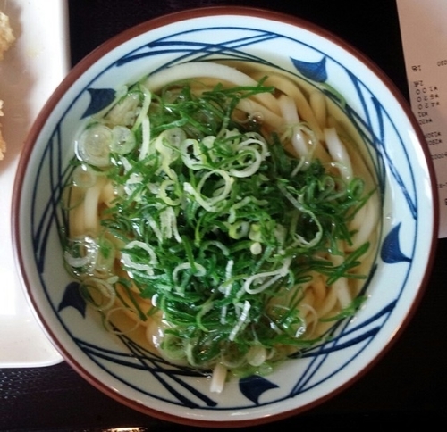 「かけうどん」@丸亀製麺 山形店の写真