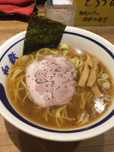 「中華そば」@和風ラーメン 和鉄の写真